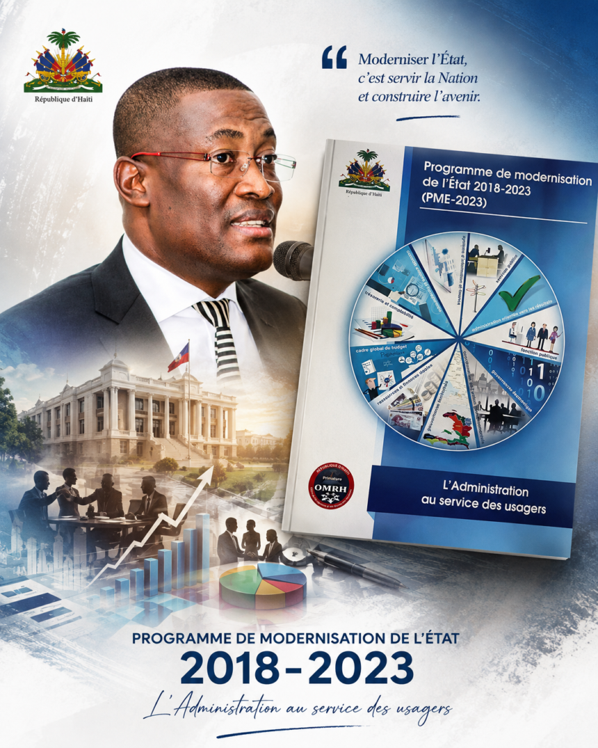 josué Pierre-Louis PNG Le Programme de modernisation de l’État 2018-2023 : une lecture critique de la pensée de Josué Pierre-Louis sur la transformation de l’État haïtien